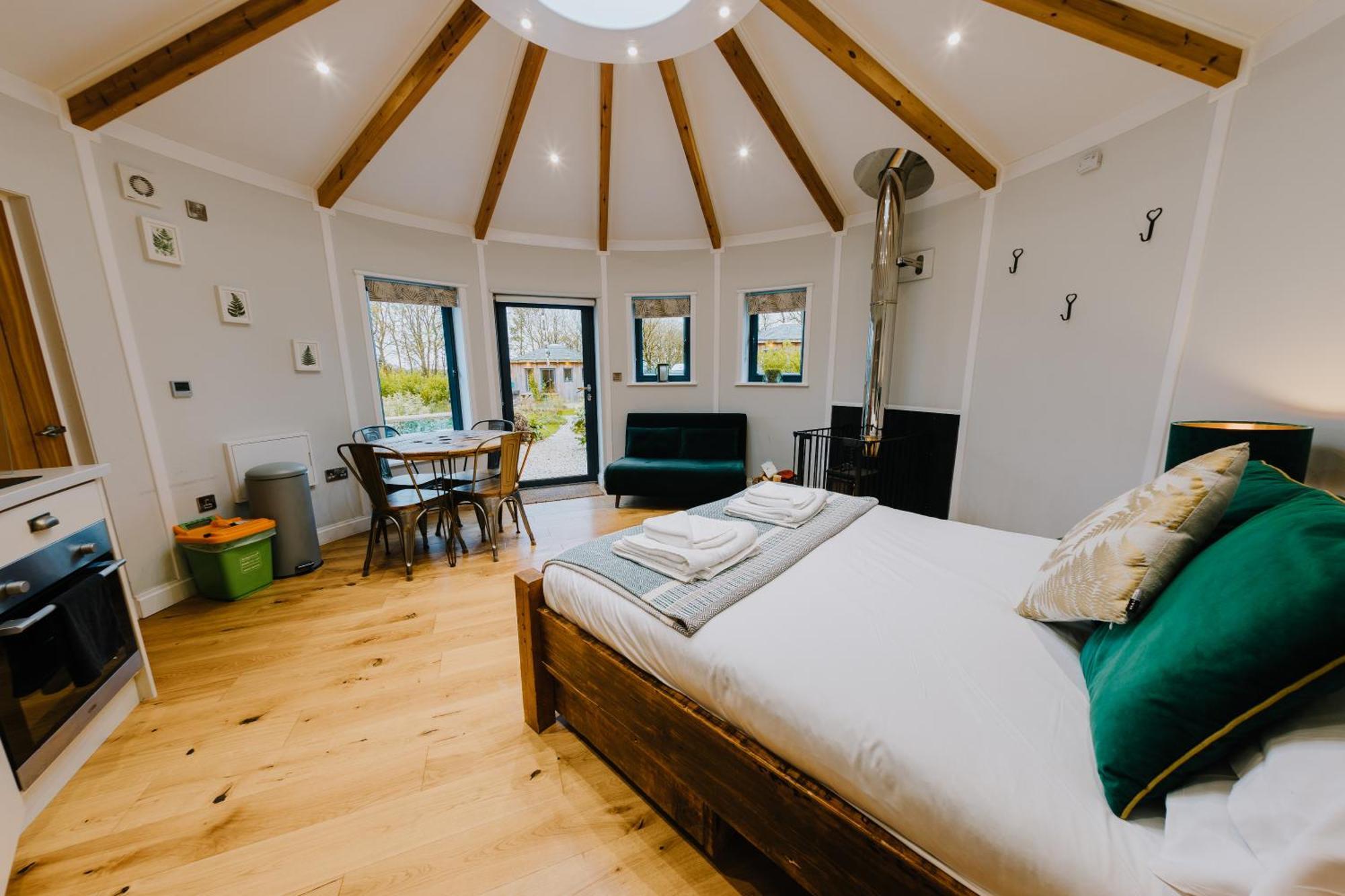 East Thorne Glamping Villa Bude Værelse billede